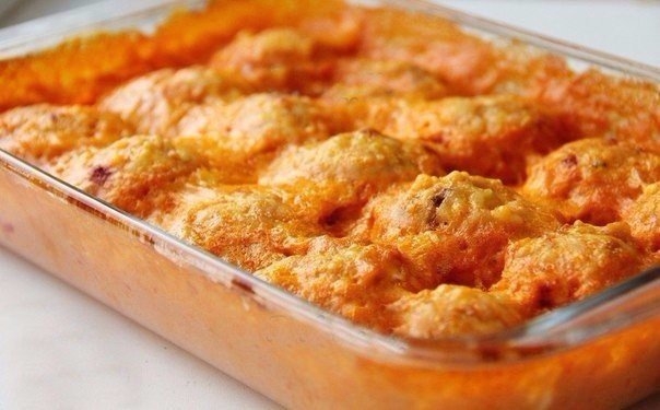 Замечательное сытное блюдо для большой компании! Готовим вкусно!