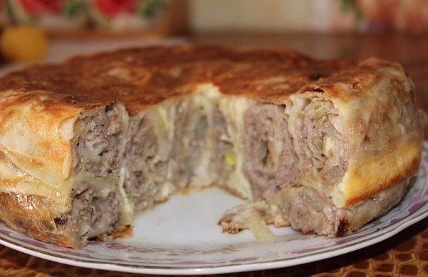 Заливное мясо пробовала, заливную рыбу тоже пробовала. Попробую еще заливной лаваш!