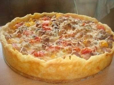 Пирог просто восторг!! нежное картофельное тесто и много-много сочной и ароматной начинки.... совету