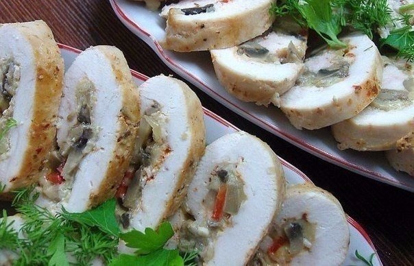 Великолепное блюдо для званого ужина! Сочно, вкусно и очень красиво!