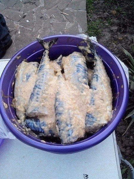 Лето в разгаре! И вот вам еще один рецептик блюда на костре!