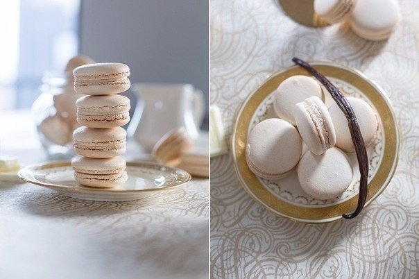 Ванильные MACARONS Ванильные MACARONS