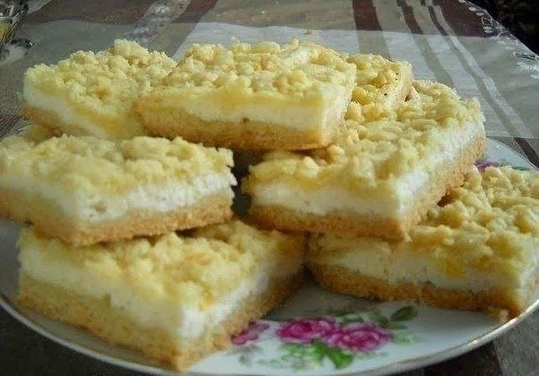 Творожный пирог - Очень вкусный, нежный и легкий пирог