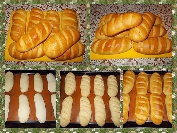 Вкусные домашние батоны — мягкие и воздушные, а корочка батона получилась тонкой и хрустящей. Угощай Вкусные домашние батоны — мягкие и воздушные, а корочка батона получилась тонкой и хрустящей. Угощай