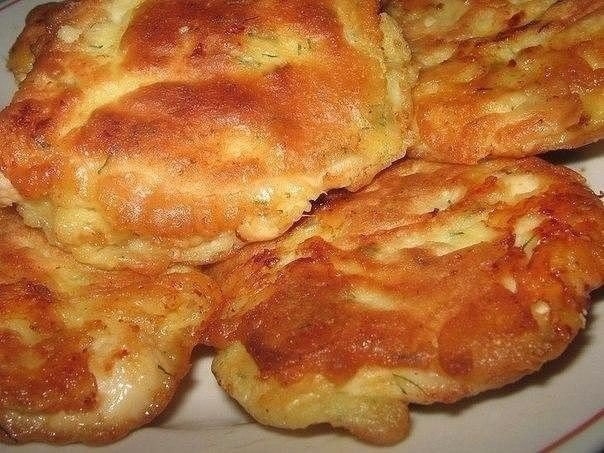 Куриные отбивные в кляре с сыром Куриные отбивные в кляре с сыром