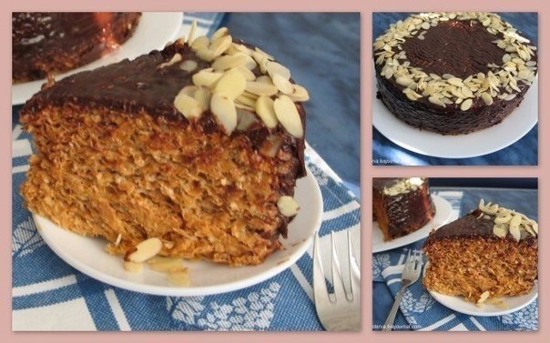 Вафельный торт со сгущенкой и шоколадом Вафельный торт со сгущенкой и шоколадом